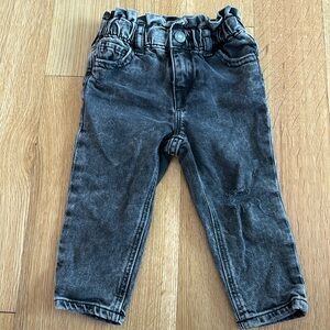 Gap Just like mom black washed jeans